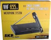 Microfone sem fio SKP VHF-655