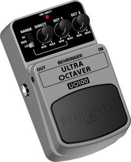 Pedal Behringer UO100 Ultra Octaver